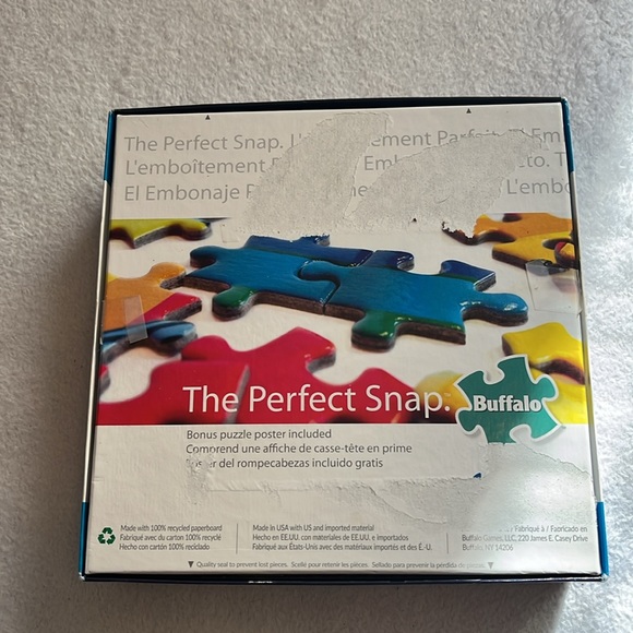 Darrell Bush Puzzle: Canoe Lake, 1000 Pieces - Picture 2 of 5